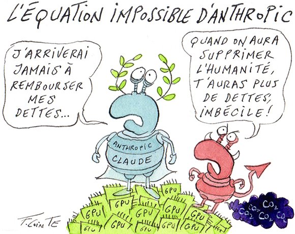 Dessin: Les chiffres secrets d’Anthropic sonnent comme un avertissement pour les DSI